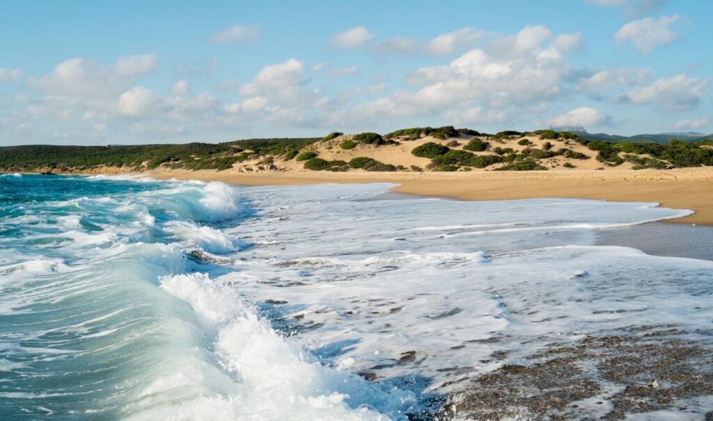 Piscinas, Arbus, nudist beaches of Italy