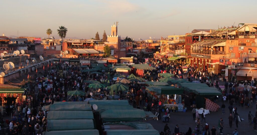 Jamaa El Fna in Marrakech is one of the best things to do