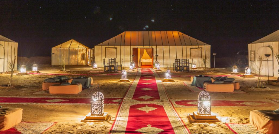 Sirocco luxury Merzouga desert camp