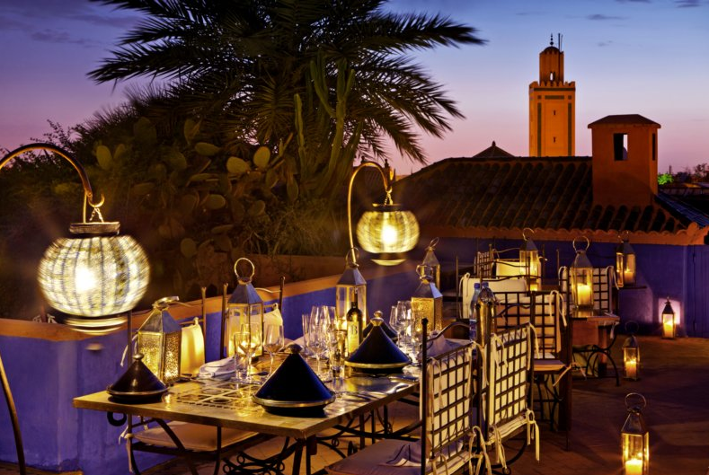 le trou au mur is the second top 10 resturants in Marrakech