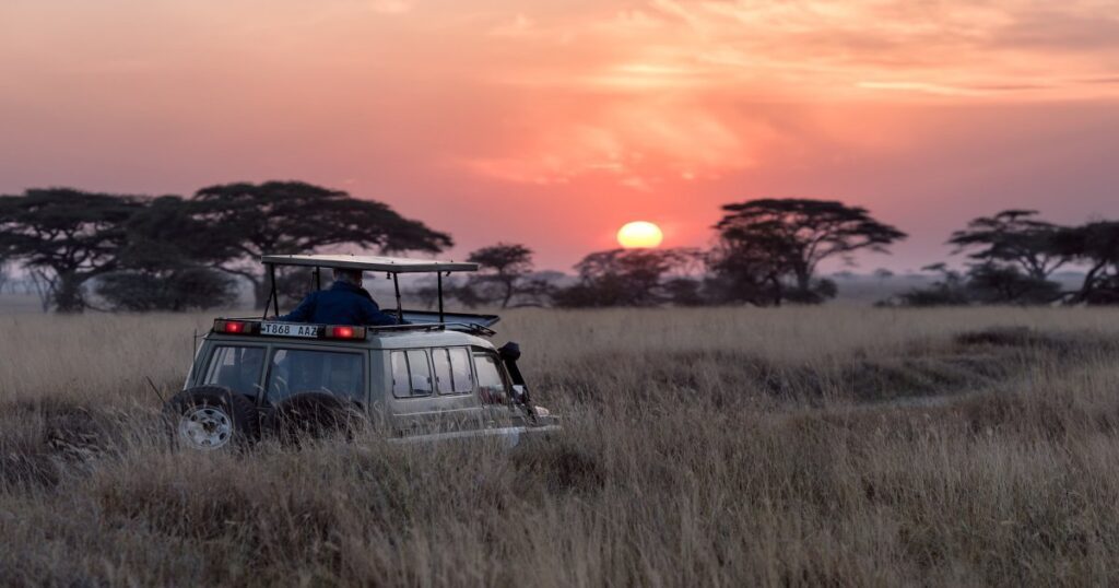 Safari Tanzania tour 7 days sunet.