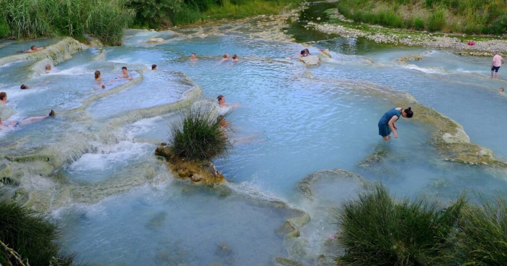 The hot springs of Saturnia