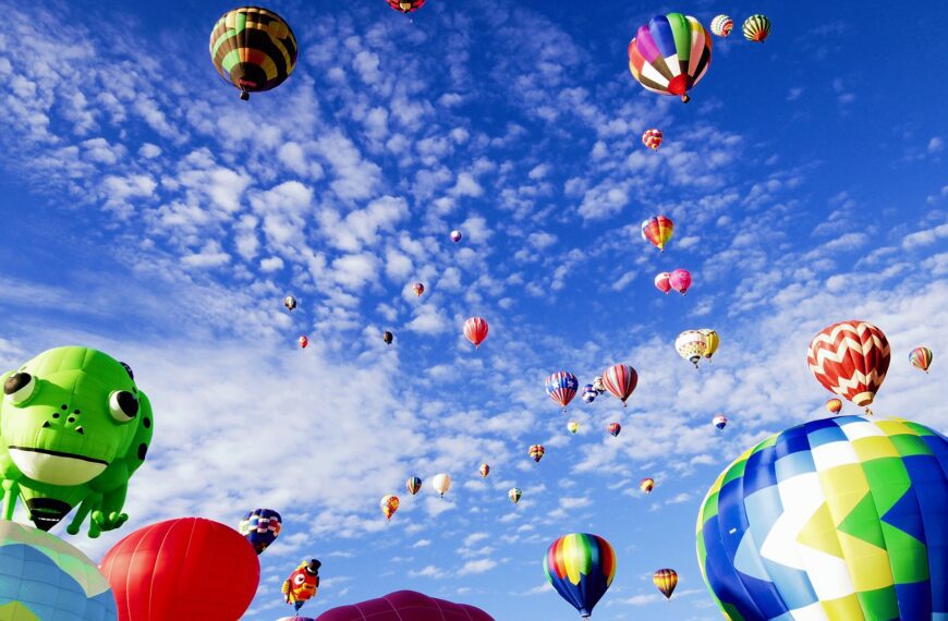 Hot air balloon rides in Albuquerque New Mexico