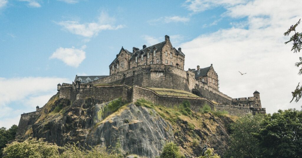 Edinburgh Castle, one of the best things to do.