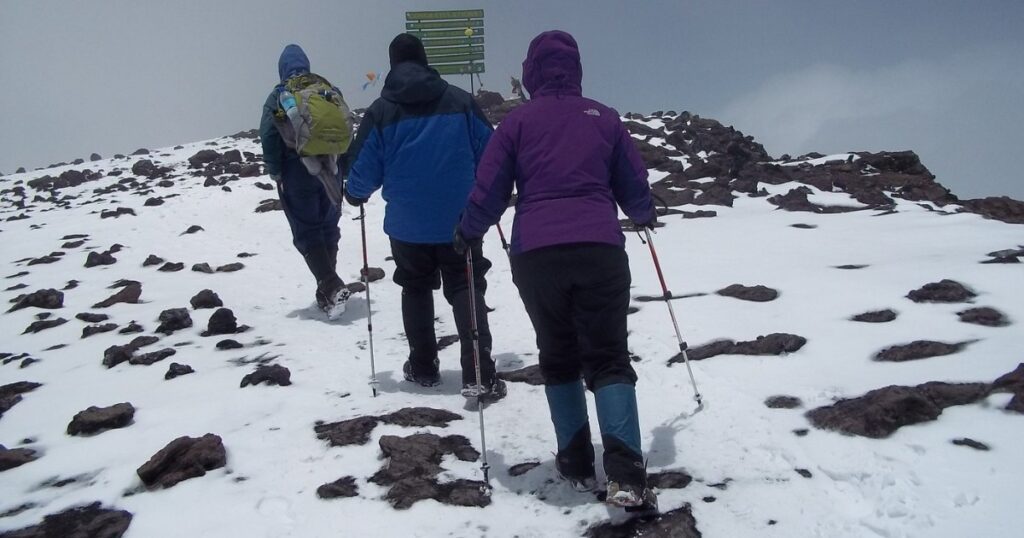 Mountain Kilimanjaro hiking on a day trip