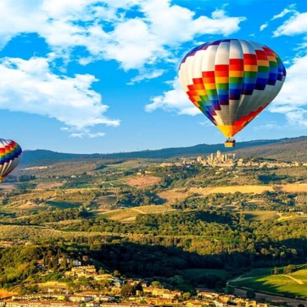 The best Tuscany Hot Air Balloon you Can Try