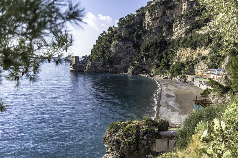 Spiaggia Del Fornillo, Amalfi coast beaches