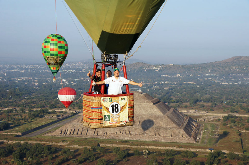Best Hot Air Balloon Ride Over Teotihuacan, Mexico