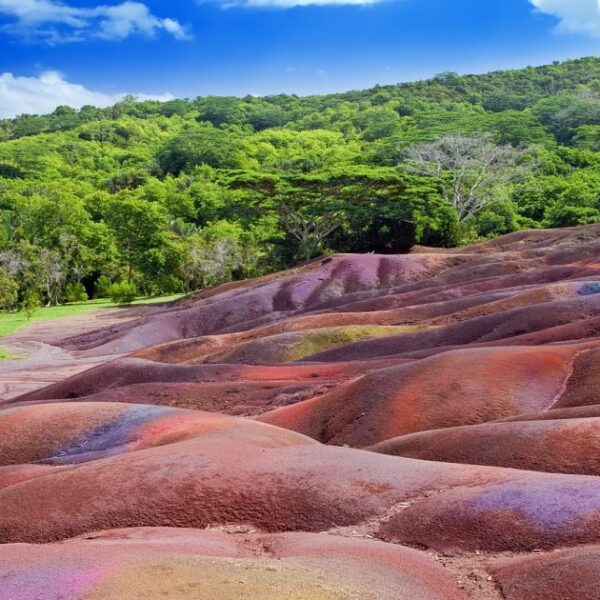 Seven Colored Earths of Chamarel: Mauritius