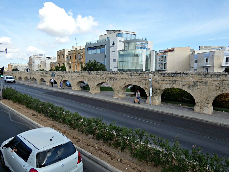 Aqueduct in Malta, Built by Grand Master Wignacourt