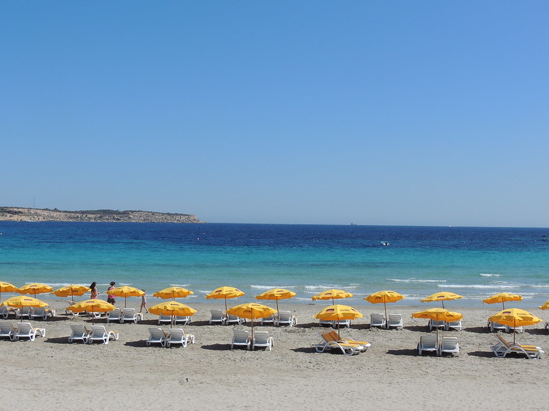 Mellieha Bay, Island of Malta beaches