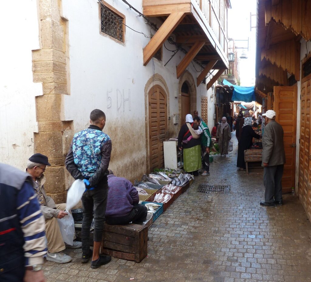 The best thing to do in Rabat is to walk around the old Medina
