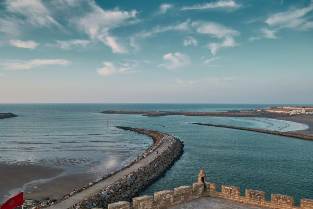 The beach of Rabat