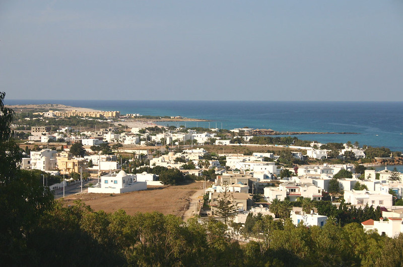 Kelibia city in Tunisia