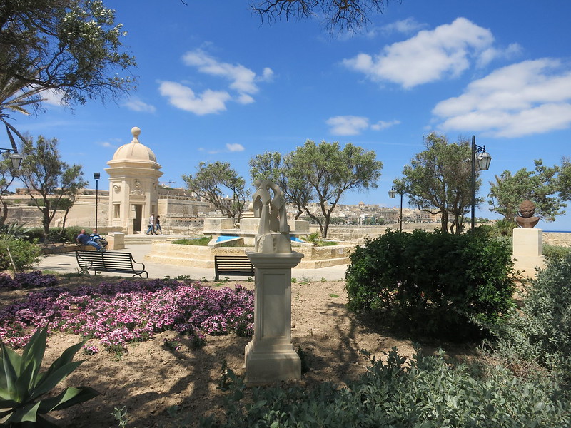 The Gardjola Gardens in Cospicua, Malta