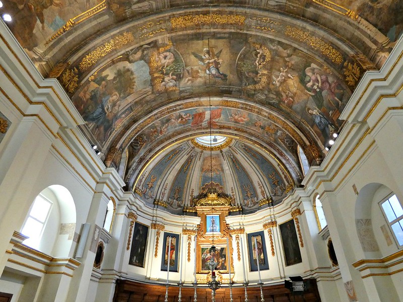 Our Lady of Victories Church in Birgu, the three cities of Malta