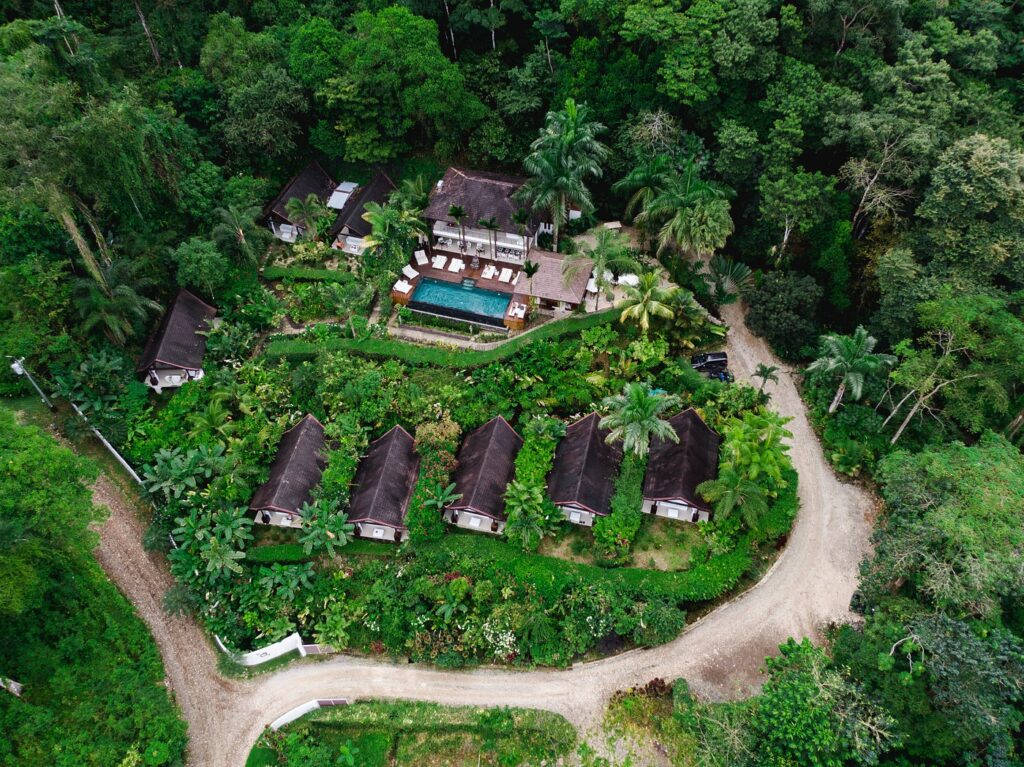 Oxygen Jungle Villas and Spa, nestled in a private nature reserve in the Costa Rican rainforest