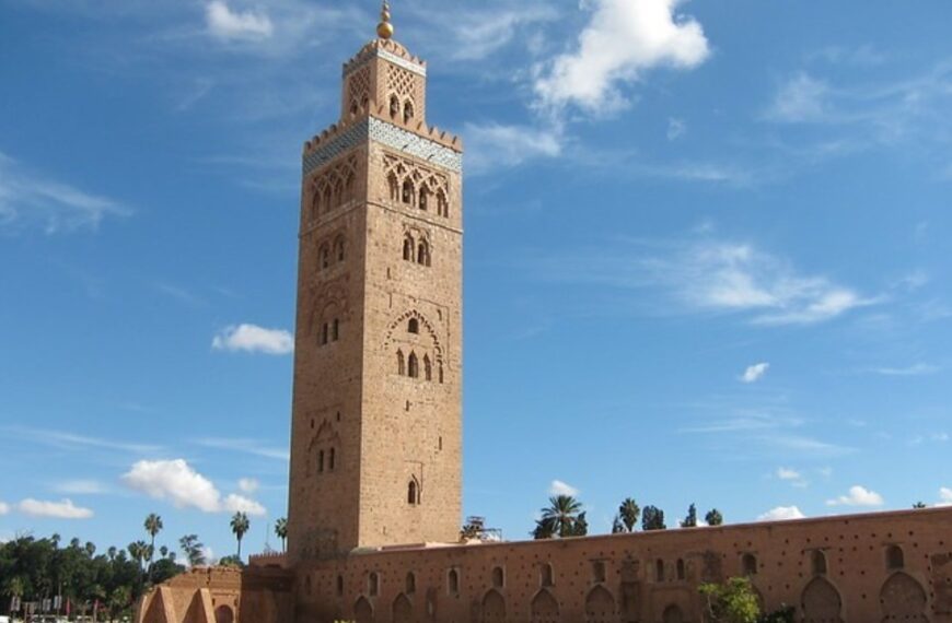 The Koutoubia Mosque in Marrakech